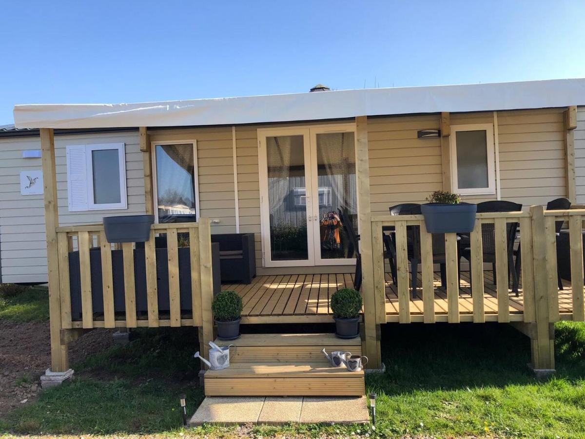Mobil Home Neuf 6/8 Pers Biville-sur-Mer Kültér fotó