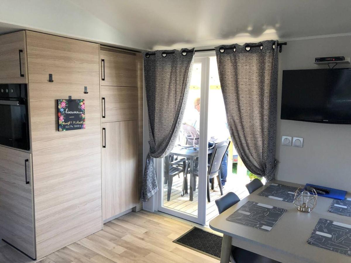 Mobil Home Neuf 6/8 Pers Biville-sur-Mer Kültér fotó